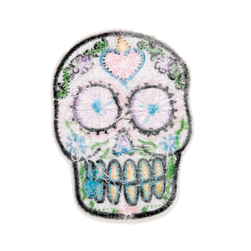 IRON-ON Thermo Patch Orientálna lebka