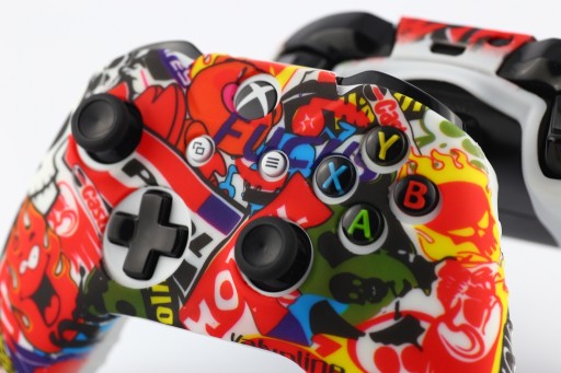 Silikónový obal prekryvný kryt pre XBOX ONE/S/X Skull
