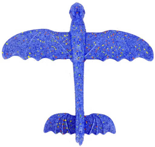 HRAČKA KITE PRE DETI LIETADLO STYROFOAM Šípka BIRD SKY GLIDER
