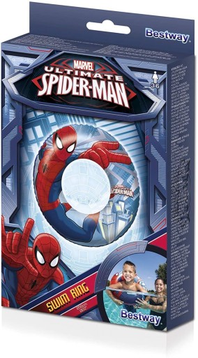 BESTWAY Prsteň na plávanie 56cm SPIDERMAN