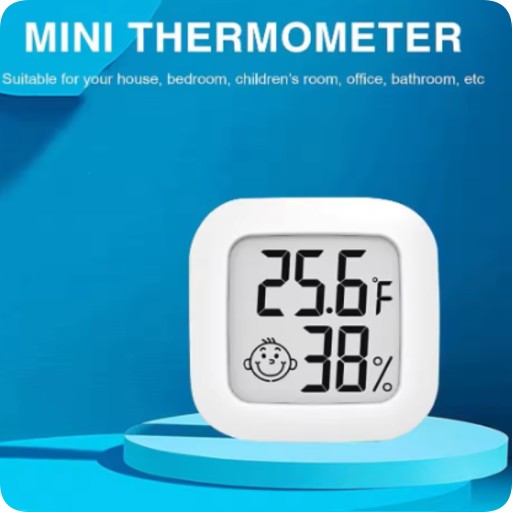 ELEKTRONICKÝ TEPLOMER, DIGITÁLNY IZBOVÝ vlhkomer