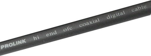 Okrúhly tienený signálový kábel S-VIDEO OFC 2x0,5/6mm PROLINK