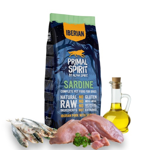 PRIMAL SPIRIT Iberian Sardine 1kg krmivo pre psov