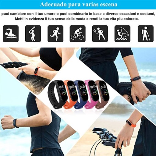 NÁHRADNÁ NÁRAMKA PRE XIAOMI MI BAND 4 / 3 ČERVENÁ