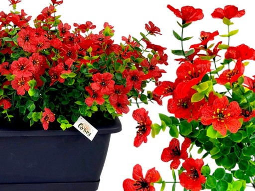 Umelá Petúnia Pelargonium Surfinia Kvety na balkón 1 ks - fialová