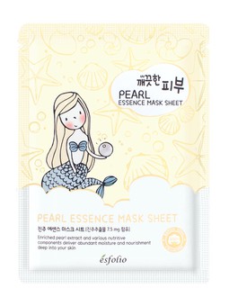 Plechová maska s výťažkom z perál 25ml Esfolio
