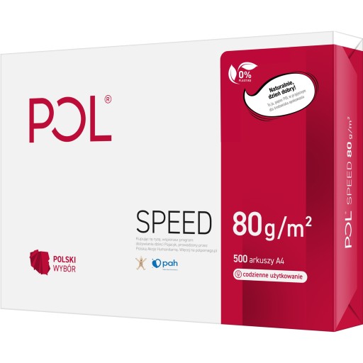 A4 500 biely kopírovací papier Polspeed do tlačiarne