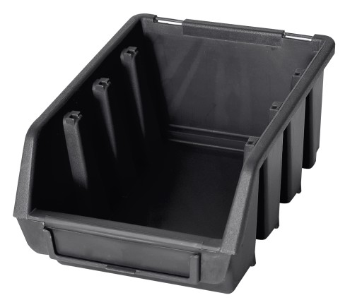 Úložná nádoba Ergobox 2, čierna