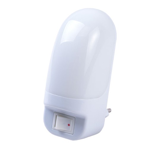 Teplá biela LED nočná lampa do zásuvky LN-05