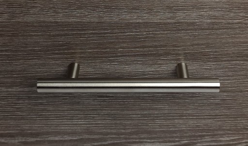 Nábytkové madlo zábradlie Silver INOX AZUREA madlo zásuvkovej skrinky 96mm