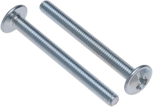Skrutky Phillips M4x22 22mm x 2,5mm pozinkované 10ks