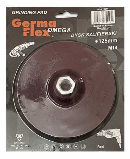 BRÚSNY KOTÚČ NA VELCRO 125mm M14 OMEGA