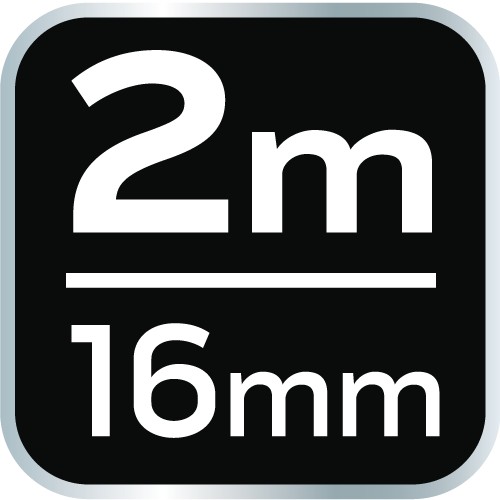Magnetická oceľová rolka má rozmer 2m x 16mm NEO