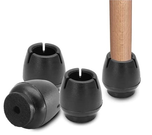 4X PLSTENÉ NÁHRY NOHY STOLIČKA 17-21