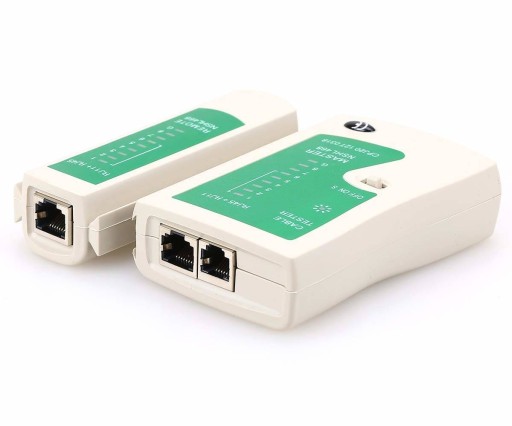 SIEŤOVÝ TESTER PRE SIEŤOVÉ KÁBLE RJ45 RJ12