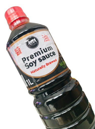 Prémiová sójová omáčka 1 liter - pre sushi ázijskú kuchyňu