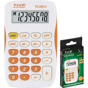KALKULAČKA ŠKOLSKEJ KANCELÁRIE TOOR TR-295-O