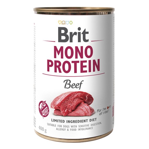 Brit Mono Protein Beef Mokré krmivo pre psov Hovädzie mäso 400g