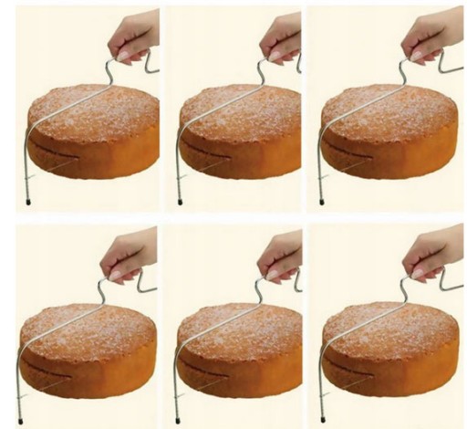 STRUNOVÝ Nôž na krájanie piškót a torty, veľ