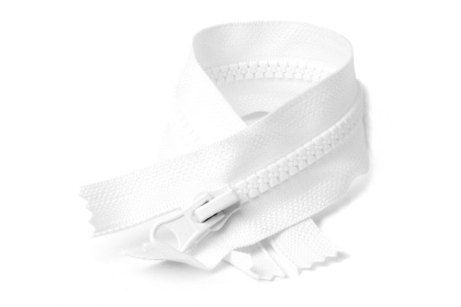 Zipsy 5 kusov 20 cm/30 cm biele