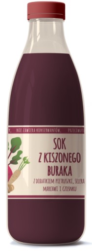 Cviklová šťava nakladaná bez konzervantov 500ml
