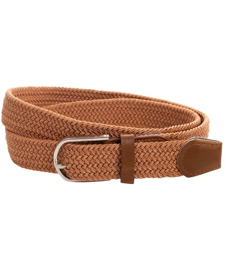 Ležérny dámsky opasok 3 cm zapletaný opasok