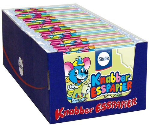 Papier jedlý Knabber Esspapier Kuchle 25g 12 ks