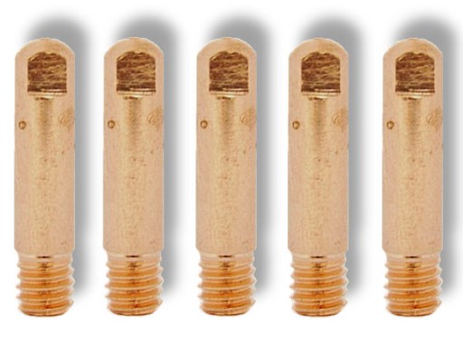 5x Kontaktný hrot typ Binzel MB15 1,0mm AL M6x25