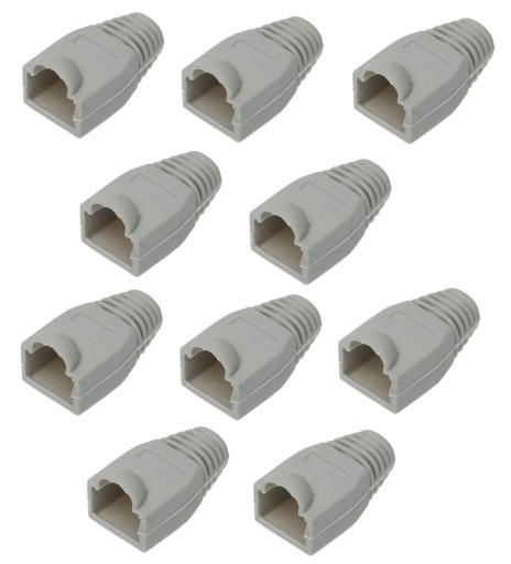 Kryt zástrčky RJ45 8P8C gumený KRYT 10 ks