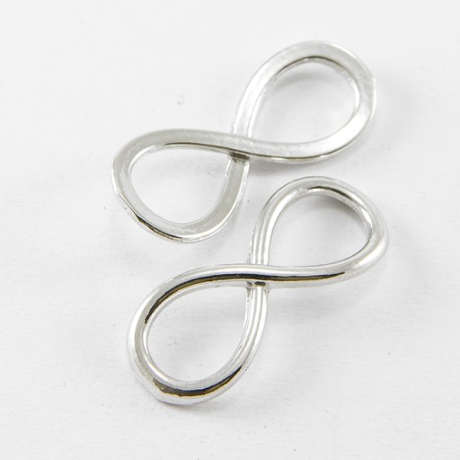 Infinity konektor Metal Alloy 12x30x2mm 10ks