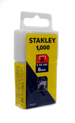 Spony pre 8 mm ručnú zošívačku Stanley
