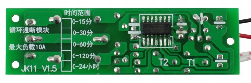 5V RELÉ S ČASOVAČOM JK11 1s-100s-15min