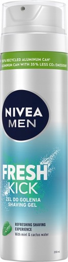 NIVEA MEN FRESH KICK Gél na holenie pre mužov 200ml