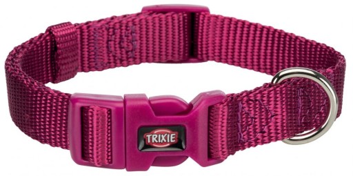 Trixie PREMIUM nylonový obojok pre psov S-M; Grafit