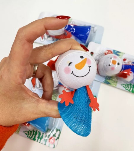 HIP HOPPERS Vianočný snehuliak Santa od TM Toys