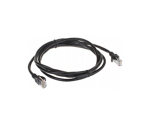 PATCHCORD RJ45/1,8-ČIERNA 1,8 m
