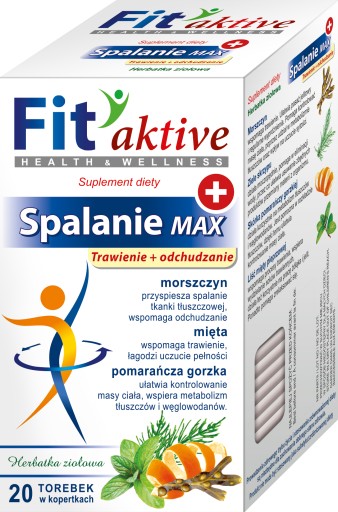 ČAJ NA CHUDNUTIE FIT AKTIVE BURNING MAX