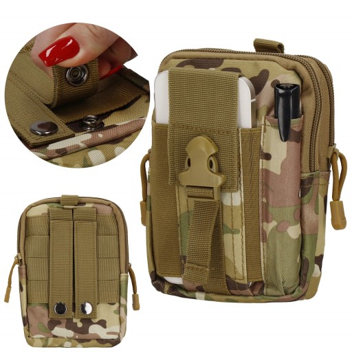 VOJENSKÁ TAKTICKÁ TAŠKA CAMO NÁSTENNÁ KAPACITA PÁNSKA TAŠKA MOLLE