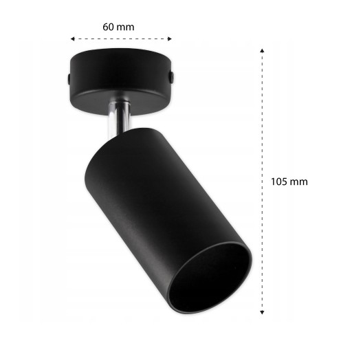 HALOGÉNOVÁ LAMPA GU10 LED STROPNÉ BODOVÉ NÁSTENNÉ LAMP