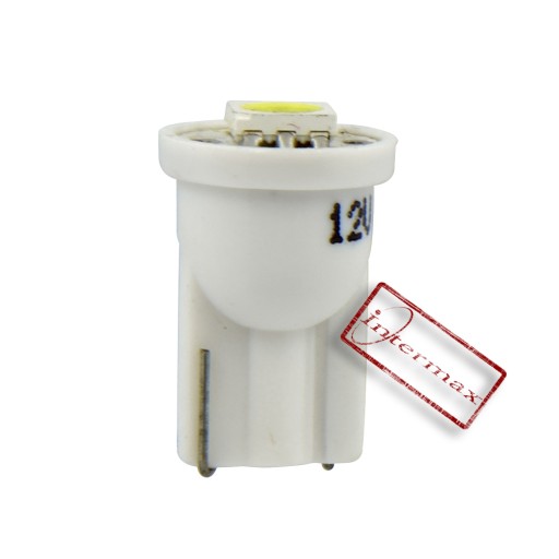 M-TECH LED PARKOVÁ ŽIAROVKA 12V W5W BIELA 2 KS