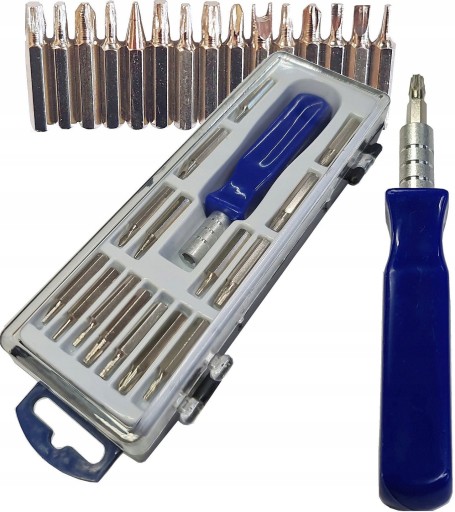 SADA PRESNÝCH SKRUTKOVACÍCH BITOV TORX 16 kusov