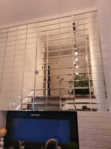 Mirror Tiles 10x20 PHASE strieborné zrkadlo