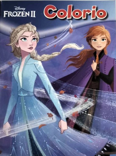 FROZEN Disney Omaľovánka Frozen Elsa Anna Omaľovánka A4