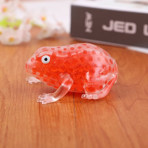 GNIOTEK GEL FAREBNÝ ŽABA ANTISTRESOVÝ SENZORY SQUISH PRANK JOKE
