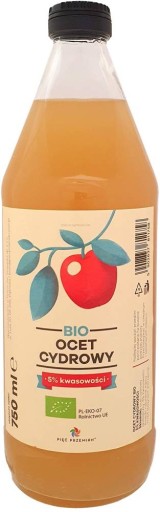 Jablčný ocot 5% nepasterizovaný Bio eko