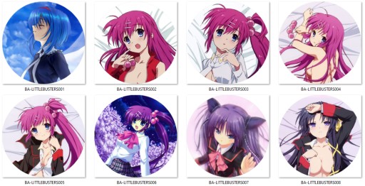 Špendlíky Little Busters! anime manga NA VÝBER