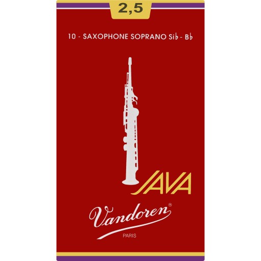 VANDOREN JAVA RED jazýčkový soprán saxofón 2.5