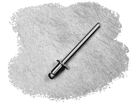 4,8x8 trhací nit z nehrdzavejúcej ocele INOX A2 7337 (25)