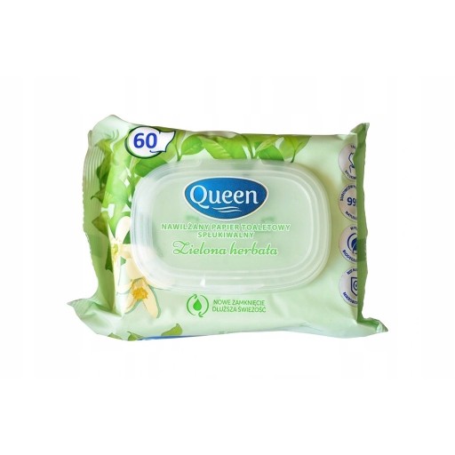 Vlhčený toaletný papier s vôňou Queen 60 ks