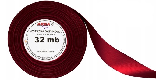 SATÉNOVÁ STUHA 25MM 32M FARBY SATÉNOVÁ STUHA